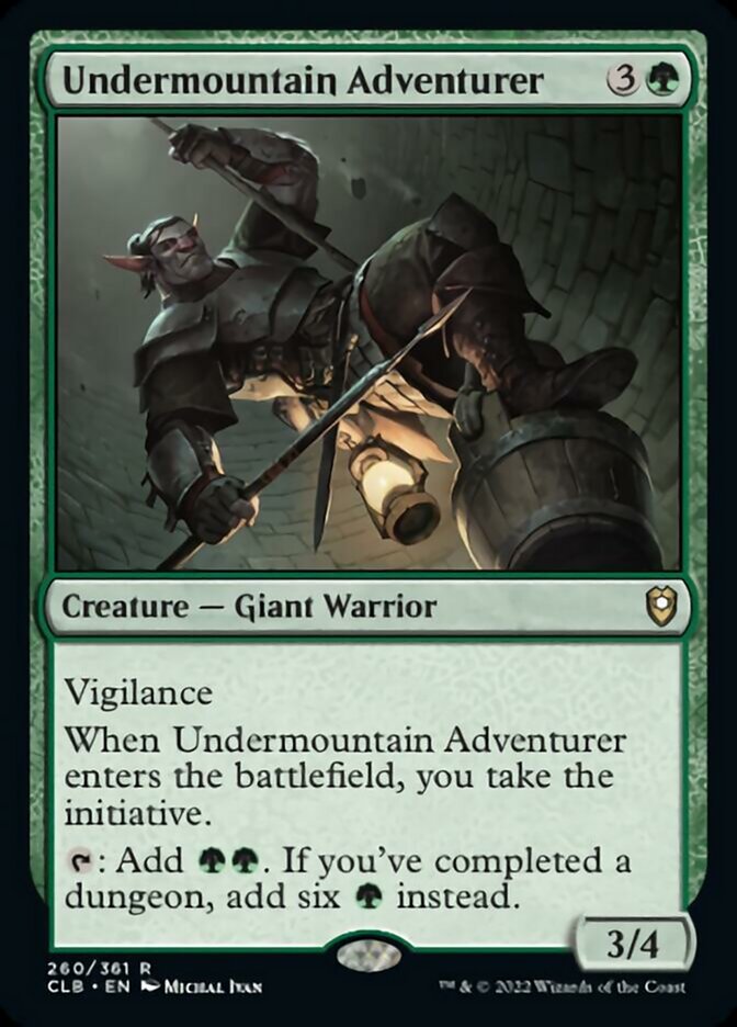 Undermountain Adventurer [Commander Legends: Battle for Baldur's Gate] | Eastridge Sports Cards & Games