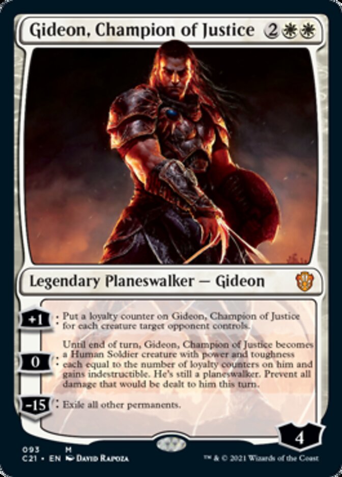 Gideon, Champion of Justice [Commander 2021] | Eastridge Sports Cards & Games