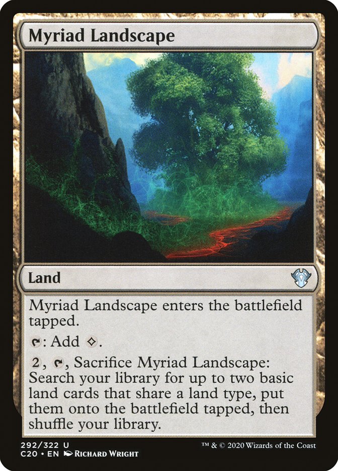 Myriad Landscape [Commander 2020] | Eastridge Sports Cards & Games