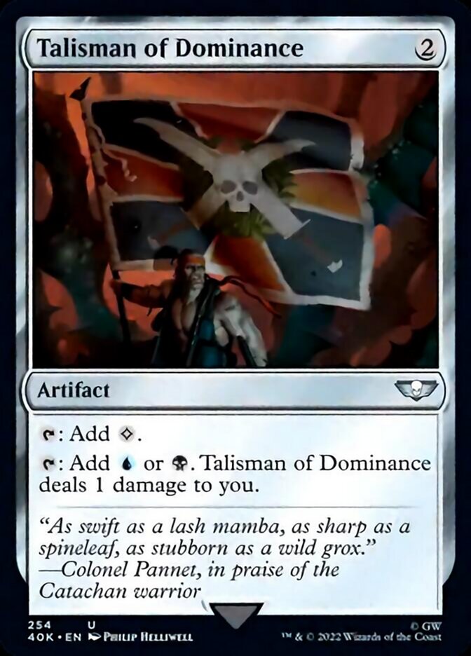 Talisman of Dominance (254) [Universes Beyond: Warhammer 40,000] | Eastridge Sports Cards & Games