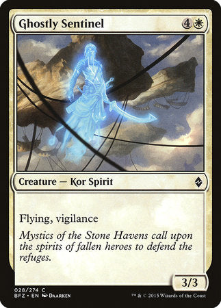 Ghostly Sentinel [Battle for Zendikar] | Eastridge Sports Cards & Games