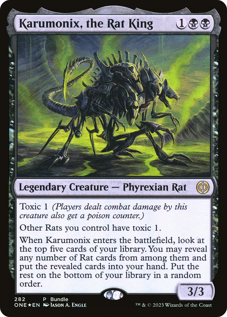 Karumonix, the Rat King (Bundle) [Phyrexia: All Will Be One] | Eastridge Sports Cards & Games