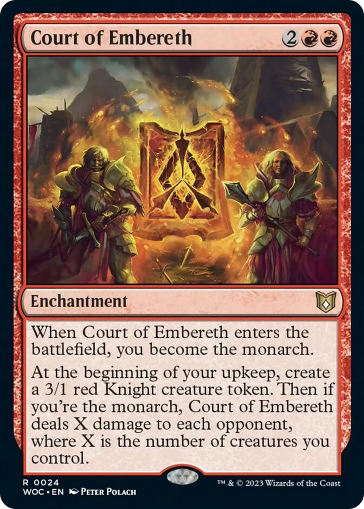 Court of Embereth [Wilds of Eldraine Commander] | Eastridge Sports Cards & Games