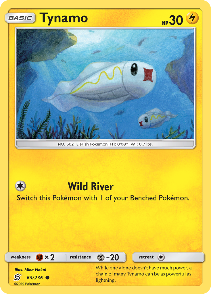 Tynamo (63/236) [Sun & Moon: Unified Minds] | Eastridge Sports Cards & Games