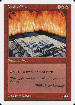 Wall of Fire [Fifth Edition] | Eastridge Sports Cards & Games