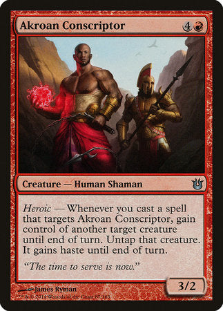 Akroan Conscriptor [Born of the Gods] | Eastridge Sports Cards & Games