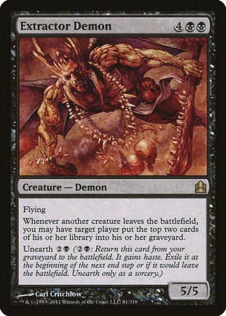 Extractor Demon [Commander 2011] | Eastridge Sports Cards & Games