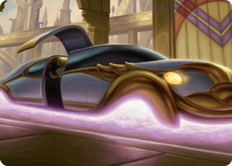 Mysterious Limousine Art Card [Streets of New Capenna Art Series] | Eastridge Sports Cards & Games