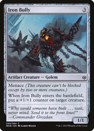 Iron Bully [War of the Spark] | Eastridge Sports Cards & Games