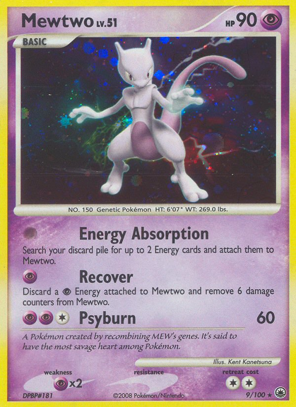 Mewtwo (9/100) [Diamond & Pearl: Majestic Dawn] | Eastridge Sports Cards & Games