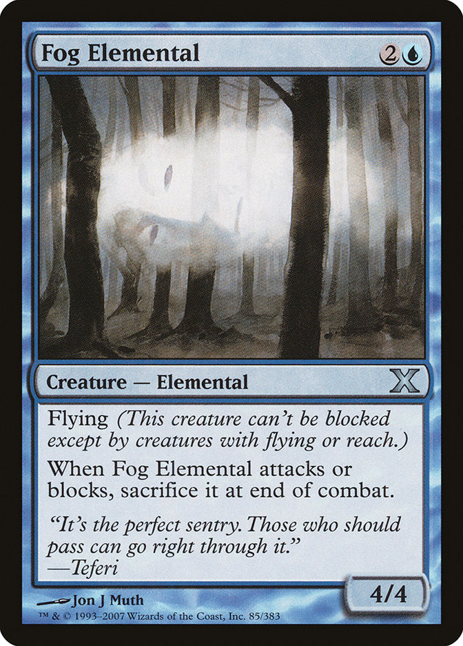 Fog Elemental [Tenth Edition] | Eastridge Sports Cards & Games