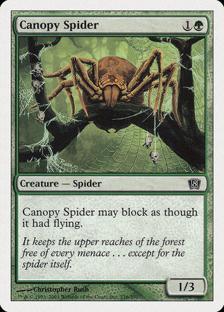 Canopy Spider [Eighth Edition] | Eastridge Sports Cards & Games