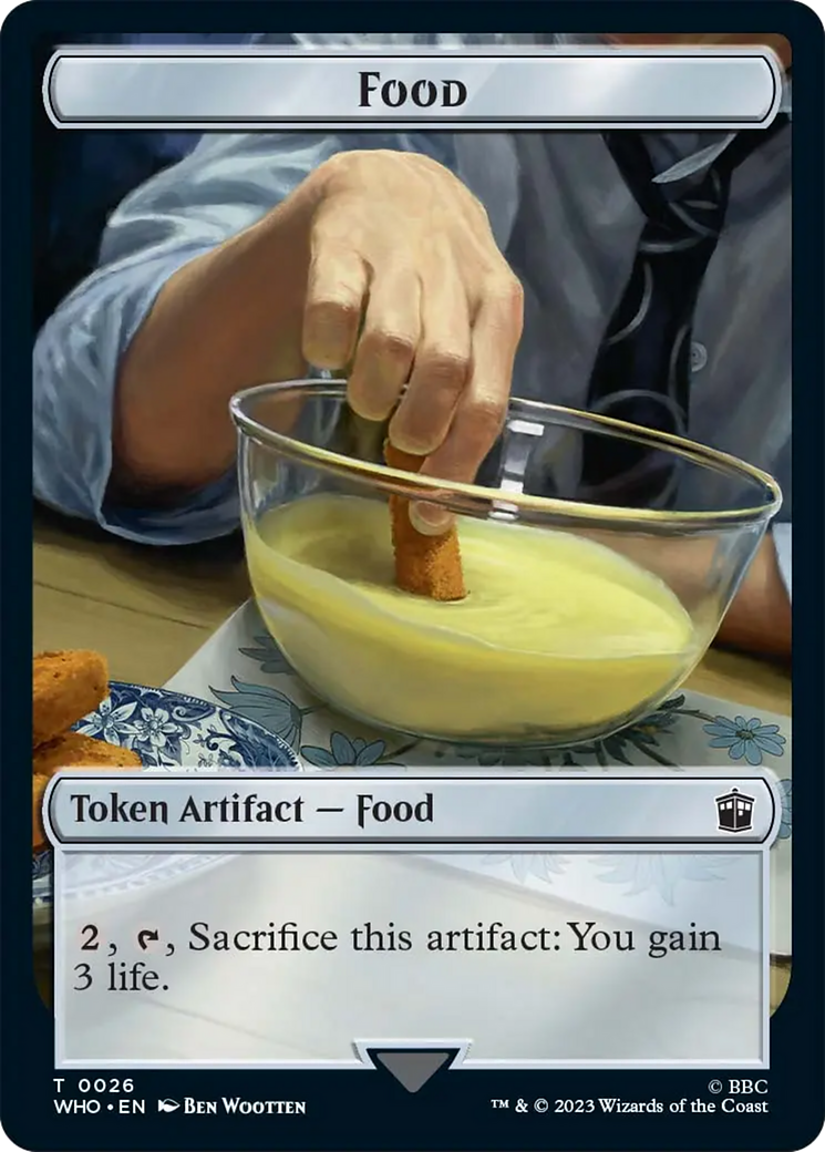 Food Token [Doctor Who Tokens] | Eastridge Sports Cards & Games