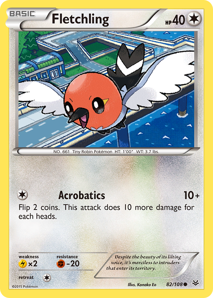 Fletchling (82/108) [XY: Roaring Skies] | Eastridge Sports Cards & Games