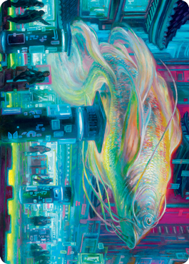 Skyswimmer Koi Art Card [Kamigawa: Neon Dynasty Art Series] | Eastridge Sports Cards & Games