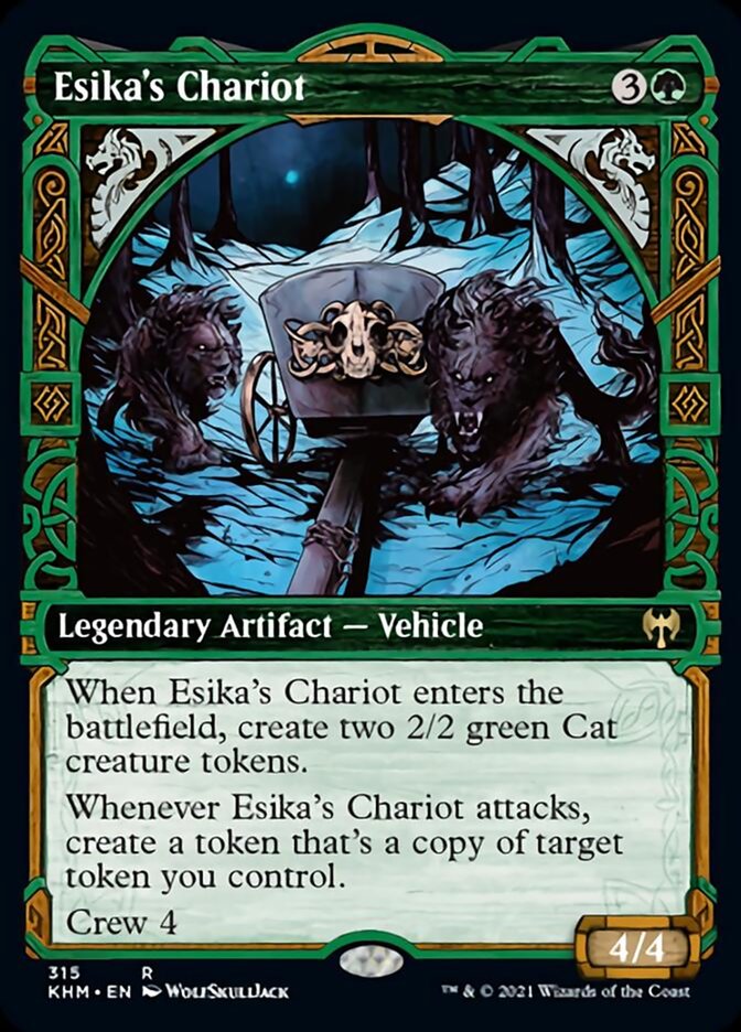 Esika's Chariot (Showcase) [Kaldheim] | Eastridge Sports Cards & Games