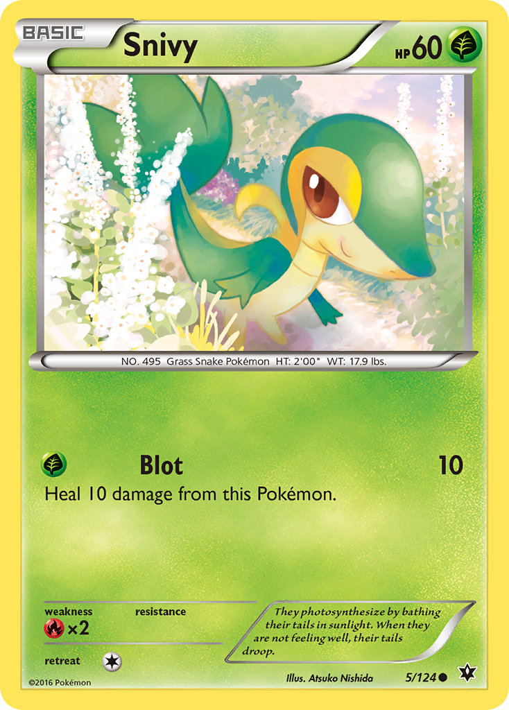 Snivy (5/124) [XY: Fates Collide] | Eastridge Sports Cards & Games