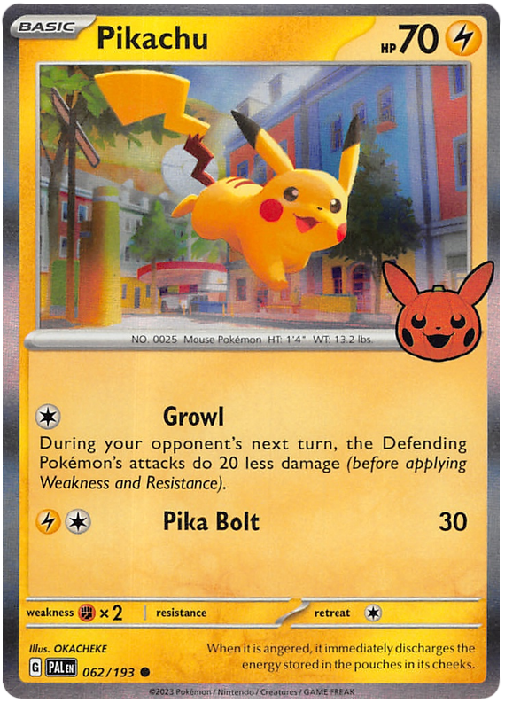 Pikachu (062/193) [Trick or Trade 2023] | Eastridge Sports Cards & Games
