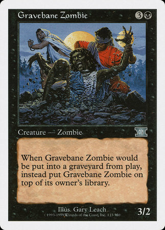 Gravebane Zombie [Classic Sixth Edition] | Eastridge Sports Cards & Games
