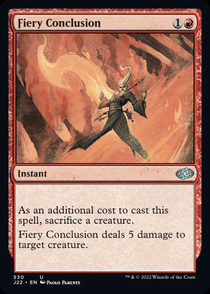 Fiery Conclusion [Jumpstart 2022] | Eastridge Sports Cards & Games