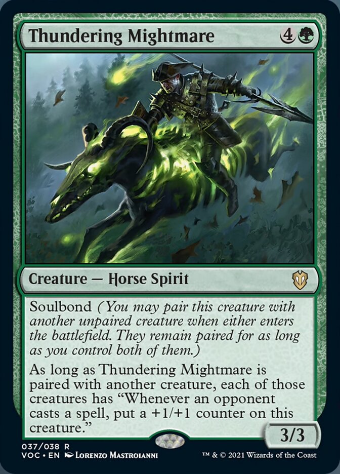 Thundering Mightmare [Innistrad: Crimson Vow Commander] | Eastridge Sports Cards & Games