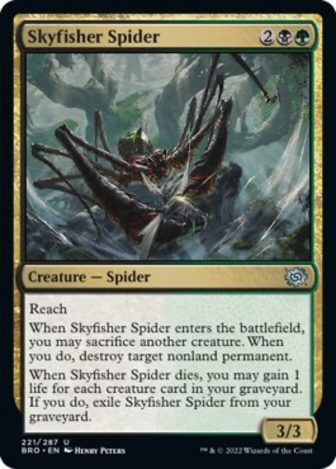 Skyfisher Spider [The Brothers' War] | Eastridge Sports Cards & Games