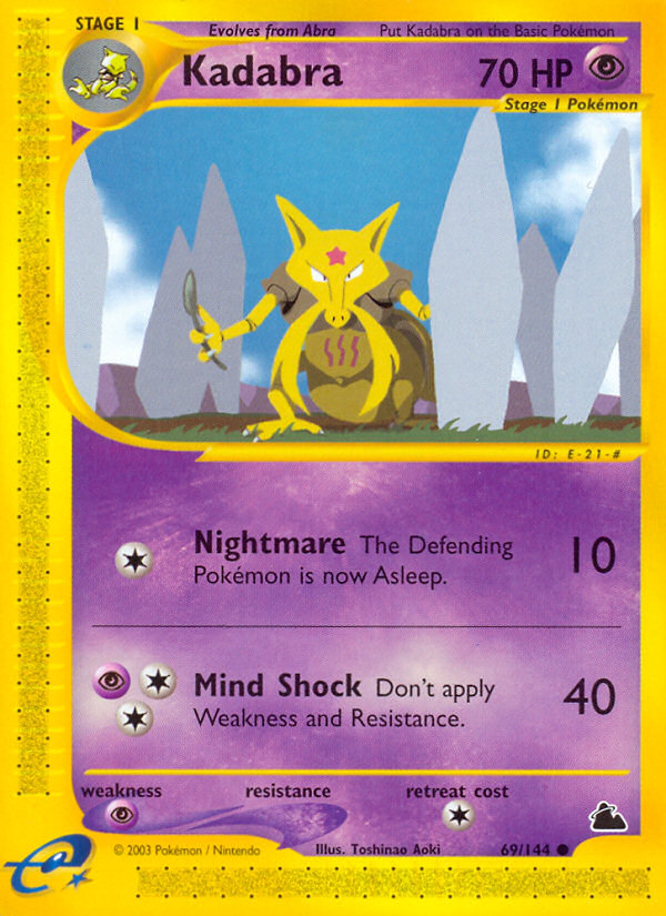 Kadabra (69/144) [Skyridge] | Eastridge Sports Cards & Games