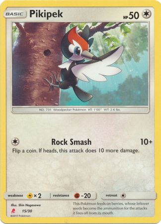 Pikipek (15/30) [Sun & Moon: Trainer Kit - Lycanroc] | Eastridge Sports Cards & Games