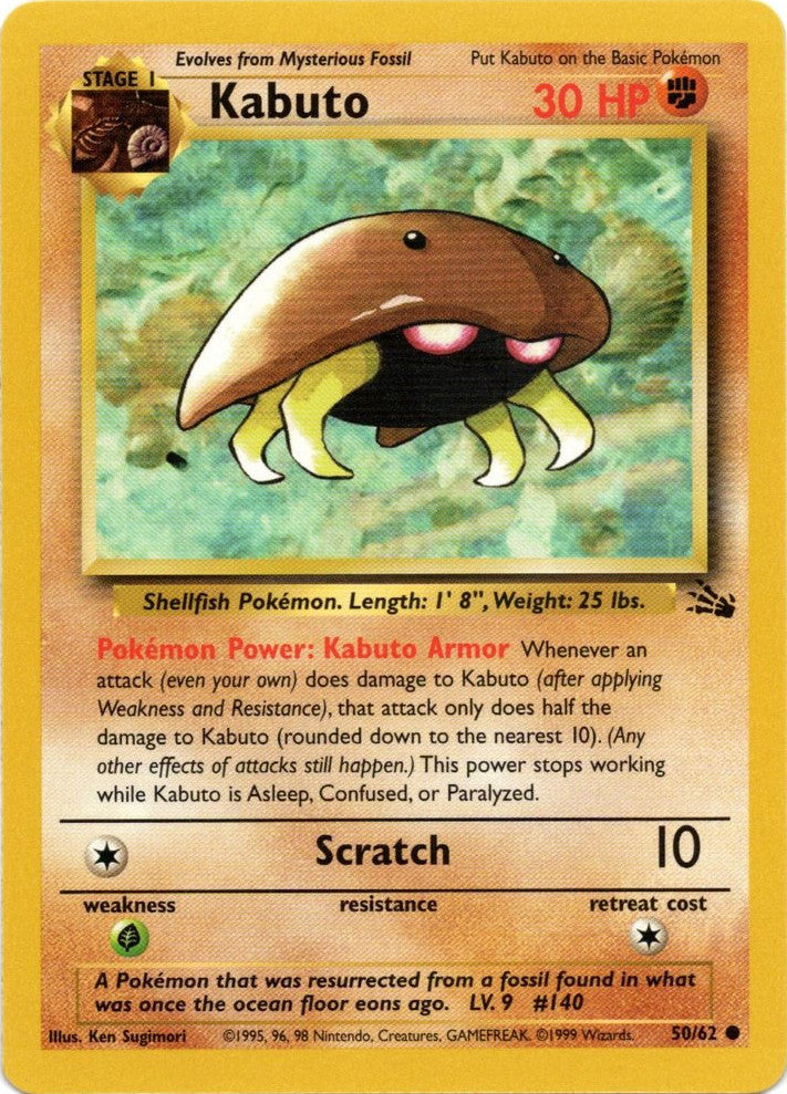 Kabuto (50/62) [Fossil Unlimited] | Eastridge Sports Cards & Games