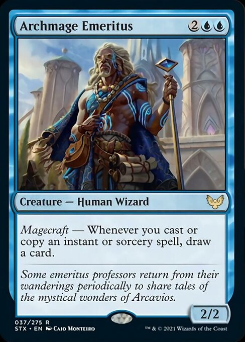 Archmage Emeritus [Strixhaven: School of Mages] | Eastridge Sports Cards & Games