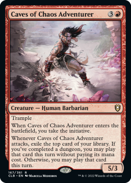 Caves of Chaos Adventurer [Commander Legends: Battle for Baldur's Gate] | Eastridge Sports Cards & Games