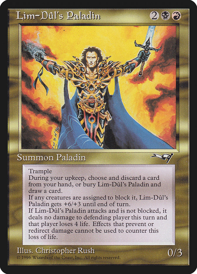 Lim-Dûl's Paladin [Alliances] | Eastridge Sports Cards & Games