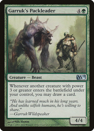 Garruk's Packleader [Magic 2011] | Eastridge Sports Cards & Games