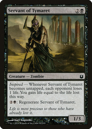 Servant of Tymaret [Born of the Gods] | Eastridge Sports Cards & Games