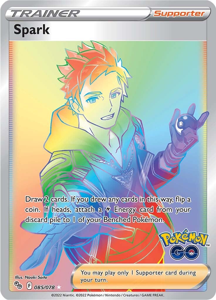 Spark (085/078) [Pokémon GO] | Eastridge Sports Cards & Games