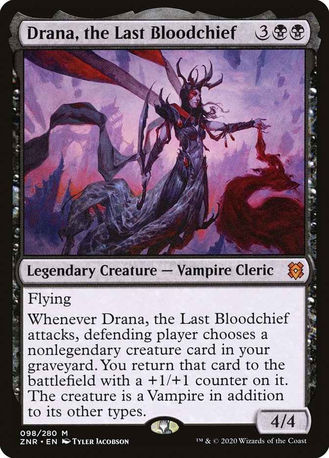 Drana, the Last Bloodchief [Zendikar Rising] | Eastridge Sports Cards & Games