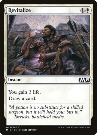 Revitalize [Core Set 2019] | Eastridge Sports Cards & Games