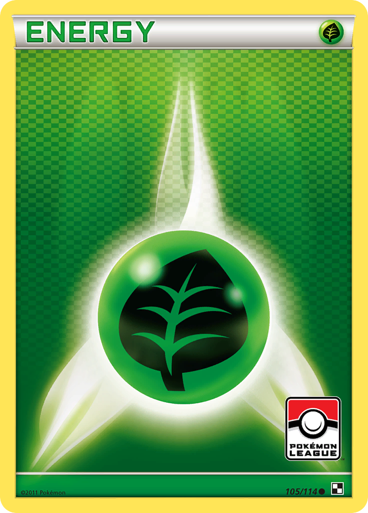 Grass Energy (105/114) [Black & White: Base Set] | Eastridge Sports Cards & Games