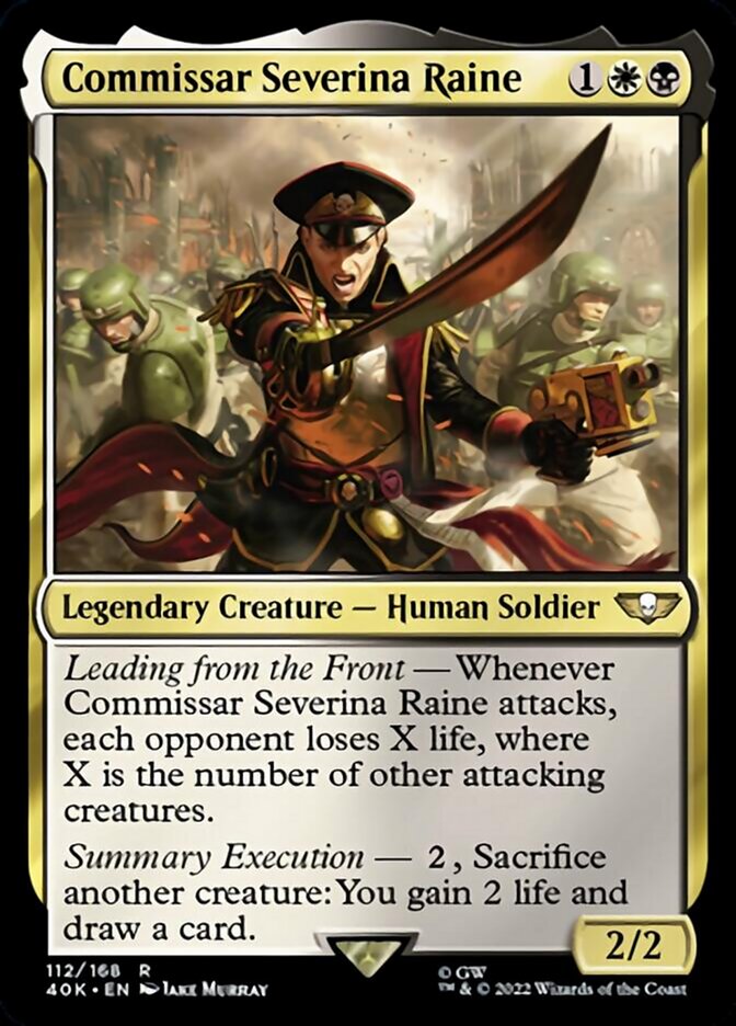 Commissar Severina Raine [Universes Beyond: Warhammer 40,000] | Eastridge Sports Cards & Games