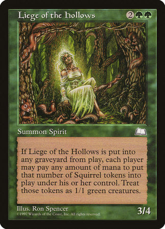 Liege of the Hollows [Weatherlight] | Eastridge Sports Cards & Games