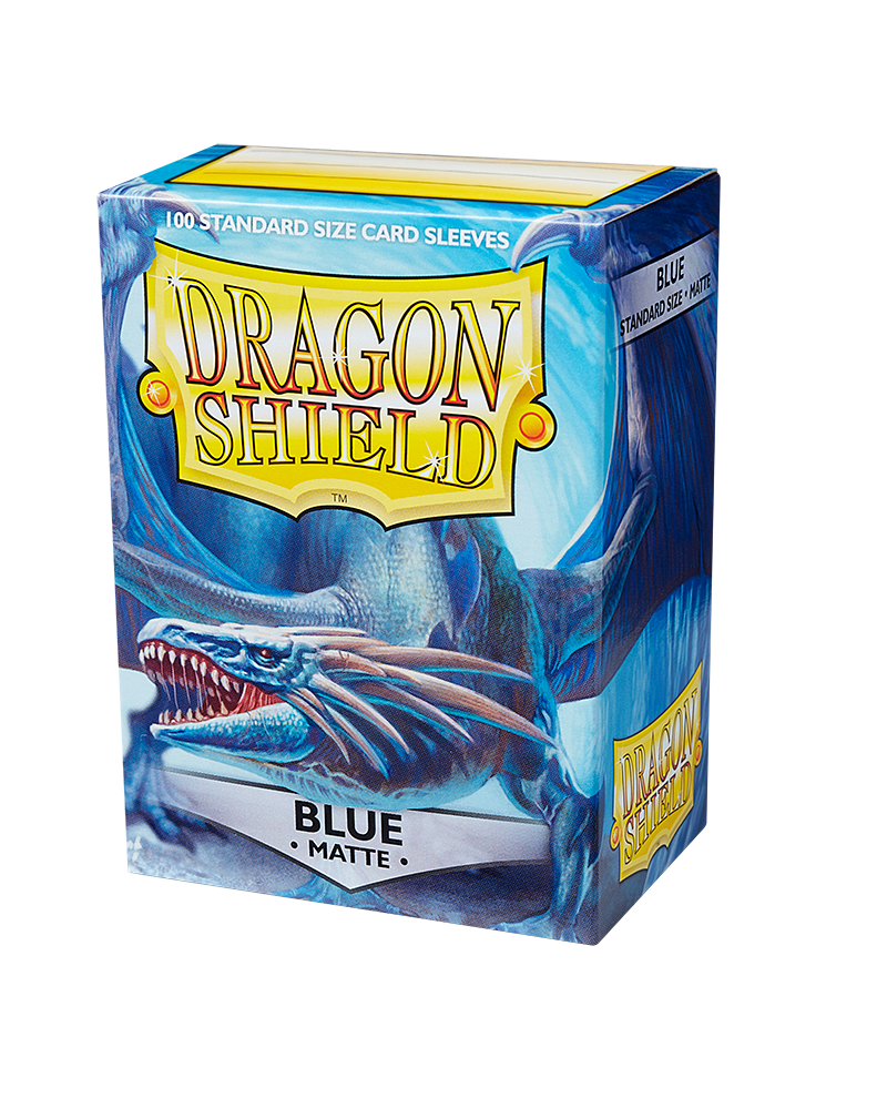 Dragon Shield Matte Card Sleeves 100ct - Blue | Eastridge Sports Cards & Games