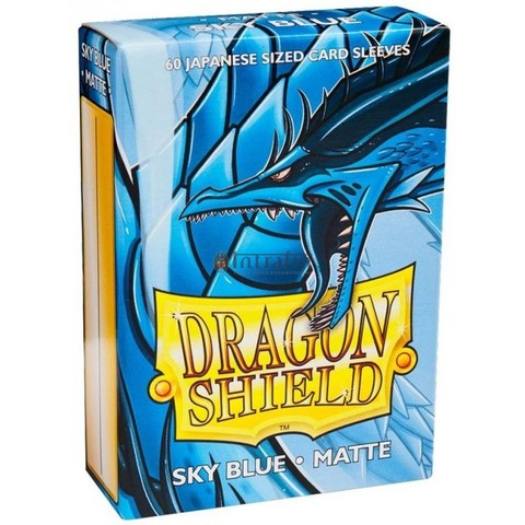 Dragon Shield Sleeves: Japanese Matte Sky Blue (Box Of 60) | Eastridge Sports Cards & Games