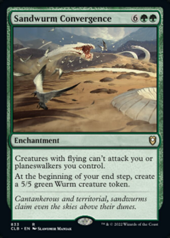 Sandwurm Convergence [Commander Legends: Battle for Baldur's Gate] | Eastridge Sports Cards & Games