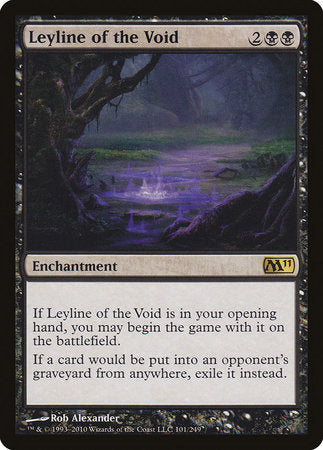 Leyline of the Void [Magic 2011] | Eastridge Sports Cards & Games