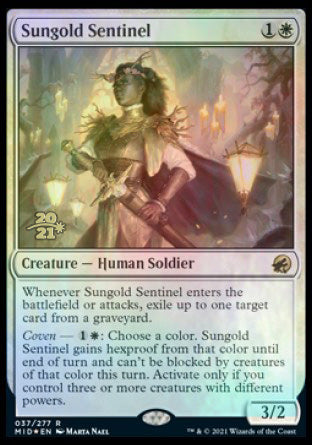 Sungold Sentinel [Innistrad: Midnight Hunt Prerelease Promos] | Eastridge Sports Cards & Games