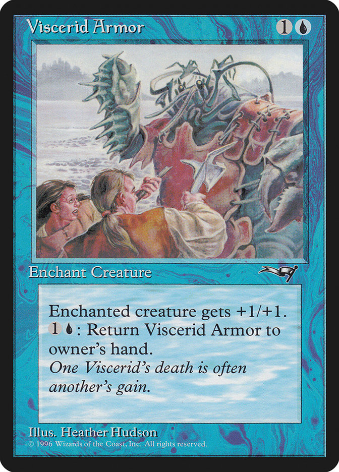 Viscerid Armor (Humans Attacking) [Alliances] | Eastridge Sports Cards & Games