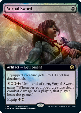 Vorpal Sword (Buy-A-Box) [Dungeons & Dragons: Adventures in the Forgotten Realms] | Eastridge Sports Cards & Games