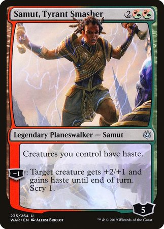 Samut, Tyrant Smasher [War of the Spark] | Eastridge Sports Cards & Games