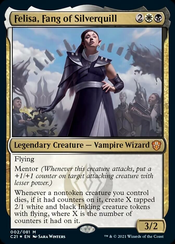 Felisa, Fang of Silverquill [Commander 2021] | Eastridge Sports Cards & Games