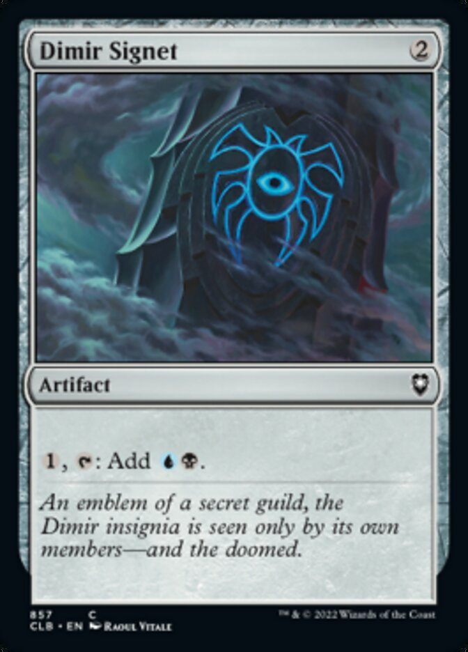 Dimir Signet [Commander Legends: Battle for Baldur's Gate] | Eastridge Sports Cards & Games